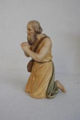 Kniender Hirte betend 