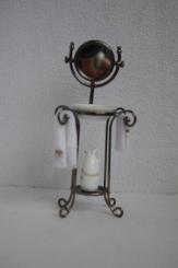 Waschgarnitur mit Spiegel 