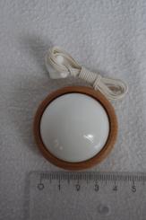 Wand- und Deckenlampe weiß 