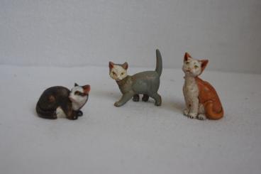 Katzengruppe 3teilig 