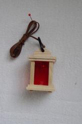 Holzlaterne stabil hell 