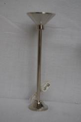 Silberner Deckenfluter 