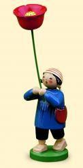 Junge mit Mohnblume 