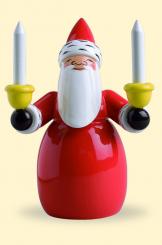 Weihnachtsmann mit Kerzentüllen 