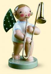 Engel mit Zugposaune 