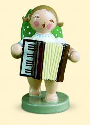 Engel mit Akkordeon 