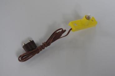 Beleuchtungssockel, Kunststoff, E5,5, 3,5Volt 