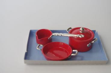 Kochtöpfe rot 