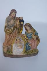 Blockkrippe, Resin 7cm 