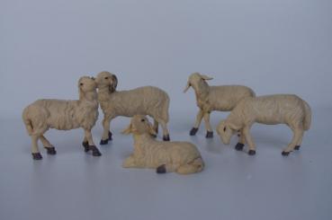 Schafgruppe 3tlg. weiß 