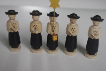 5tlg. Kurrendesänger, natur/schwarz 