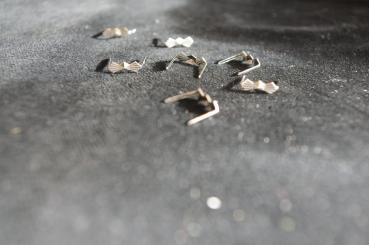 Miniklammern silbern, (Connector) 