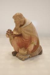 König kniend, weiß 