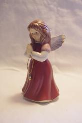 Engel "Himmlischer Stern" bordeaux 