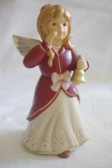 Engel "Heiliger Abend"" bordeaux 