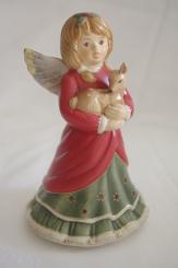 Engel "Ich beschütze dich"  rot-grün 