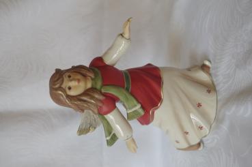 Engel auf dem Eis, rot-grün 