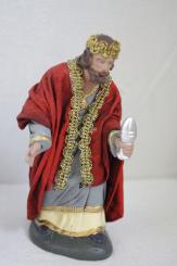 König kauernd weiß 