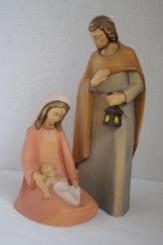 Krippe 2teilig Moroder, coloriert 