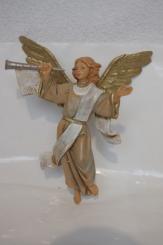 Gloria-Engel mit Fanfare, blau 