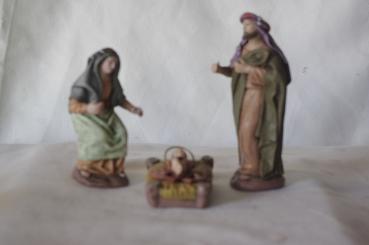 Hl Familie mit sitzender Maria 