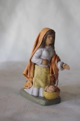 Junge Hirtin mit Früchtekorb 