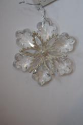 Schneekristall silber/glasklar 