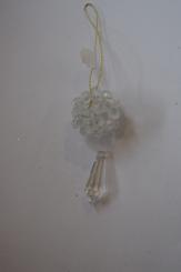 Perlenkugel glasklar 