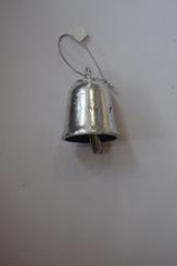 silberne Glocke aus Holz 