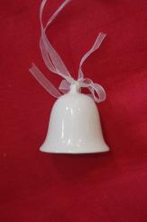 Porzellanglocke, weiß 