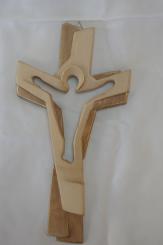 Passionskreuz gebeizt 