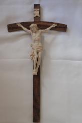 Kruzifix rustikal mit Korpus natur 