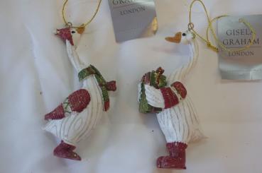 Lustige Gans aus Resin 