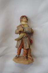 Musikant mit Ziehharmonika 