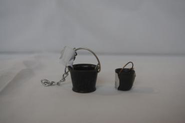 Miniatur-Eimer schwarz 