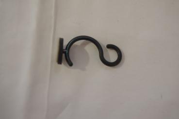 Laternenhaken schwarz 