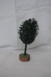 Laubbaum, Kunststoff beflockt. 