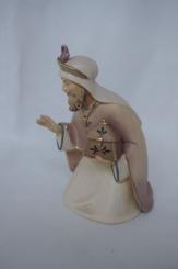 König kniend, weiß 