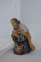 König kniend, weiß 