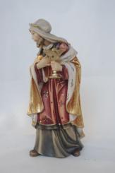 König stehend, weiß 