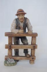 Hirte am Zaun 