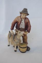 Hirtenjunge mit Ziege 