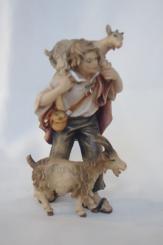 Junger Hirte mit 2 Ziegen 