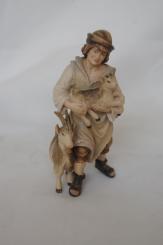 Junger Hirte mit 2 Ziegen 