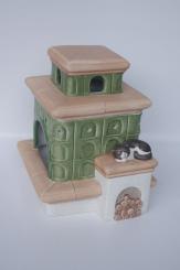 ,Duftlampe, Warmer Kachelofen 