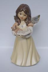 Engel "Kuschelzeit" hellgelb 