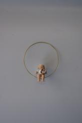 Margeriten-Engel im Ring mit Schellenring 