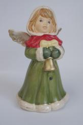 Engel "Weihnachtsläuten" grün 