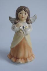 Schutzengel "ein Brief für dich", champagner 