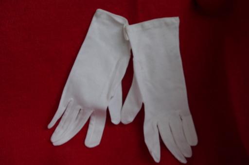 Nikolaus-Handschuhe weiß 